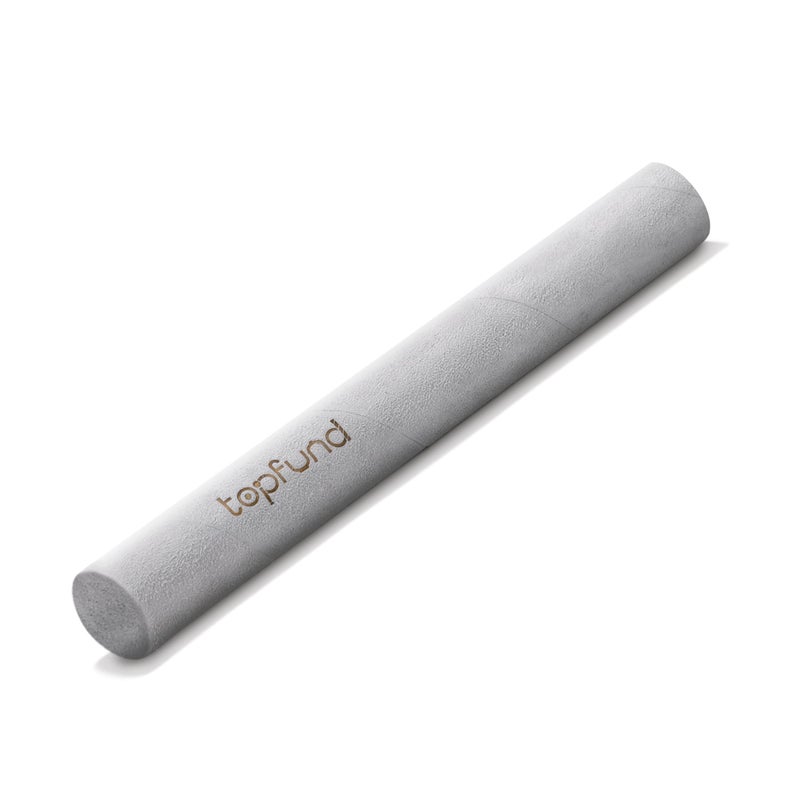 TOPFUND 10" Pro Crystal Singing Bowl Suede Mallet - Solid Beech Core & Hand-Fitted Cowhide - Image 3